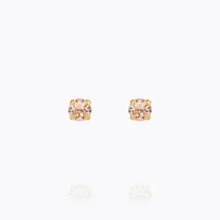Caroline Svedbom Mini Stud Örhängen/ Light Peach (Guld)