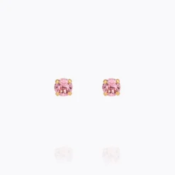 Caroline Svedbom Mini Stud Örhängen/ Light Rose (Guld)
