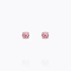 Caroline Svedbom Mini Stud Örhängen/ Light Rose (Rhodium)