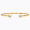 Caroline Svedbom Armband Caroline Svedbom Mini Twisted Armband/ Chrysolite (Guld)
