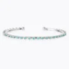 Caroline Svedbom Miro Armband / Light Turquoise (Rhodium)