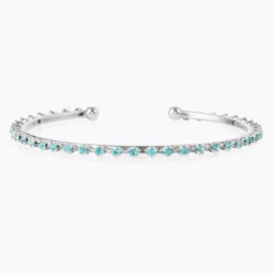 Caroline Svedbom Miro Armband / Light Turquoise (Rhodium)