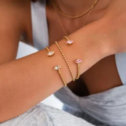 Caroline Svedbom Armband Caroline Svedbom Mona Armband (Guld)