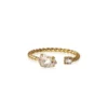 Caroline Svedbom Nani Ring Guld / Crystal