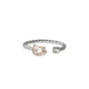 Caroline Svedbom Nani Ring Rhodium / Crystal