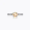 Caroline Svedbom Natti Ring / Golden Shadow (Rhodium)
