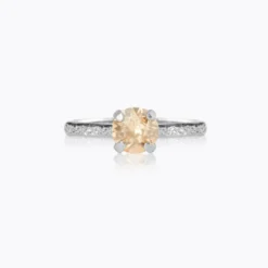 Caroline Svedbom Natti Ring / Golden Shadow (Rhodium)