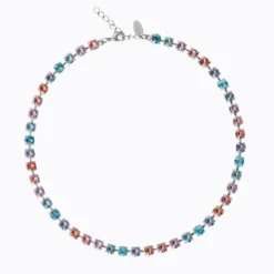 Caroline Svedbom Nicola Halsband/ Candy Combo (Rhodium)