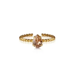 Caroline Svedbom Niki Ring Guld / Vintage Rose