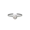 Caroline Svedbom Niki Ring Rhodium / Crystal