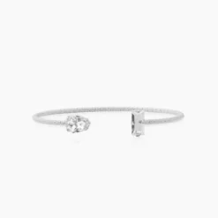Caroline Svedbom Armband Caroline Svedbom Noelle Armband / Crystal – Rhodium
