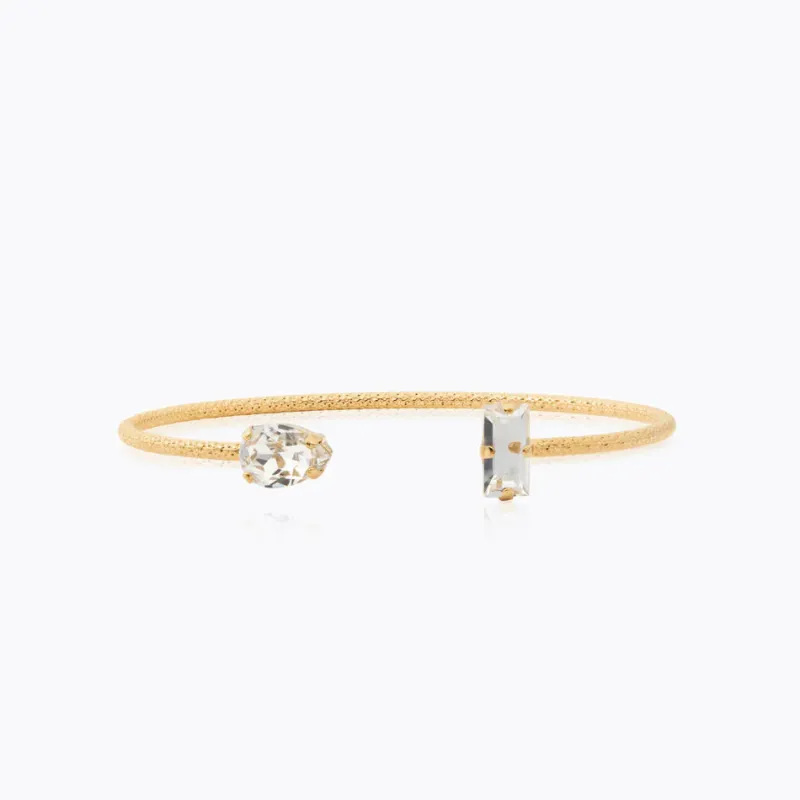 Caroline Svedbom Armband Caroline Svedbom Noelle Armband / Crystal – Guld