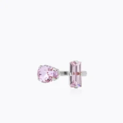Caroline Svedbom Ringar Caroline Svedbom Noelle Ring / Violet – Rhodium
