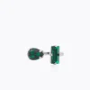 Caroline Svedbom Ringar Caroline Svedbom Noelle Ring / Emerald – Rhodium