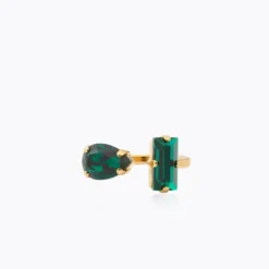 Caroline Svedbom Ringar Caroline Svedbom Noelle Ring / Emerald – Guld
