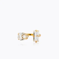 Caroline Svedbom Ringar Caroline Svedbom Noelle Ring / Crystal – Guld