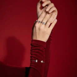 Caroline Svedbom Ringar Caroline Svedbom Noelle Ring / Crystal – Guld