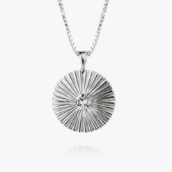 Caroline Svedbom Odessa Halsband (Rhodium)