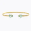 Caroline Svedbom Armband Caroline Svedbom Petite Drop Armband / Chrysolite (Guld)