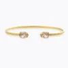 Caroline Svedbom Armband Caroline Svedbom Petite Drop Armband / Light Silk (Guld)