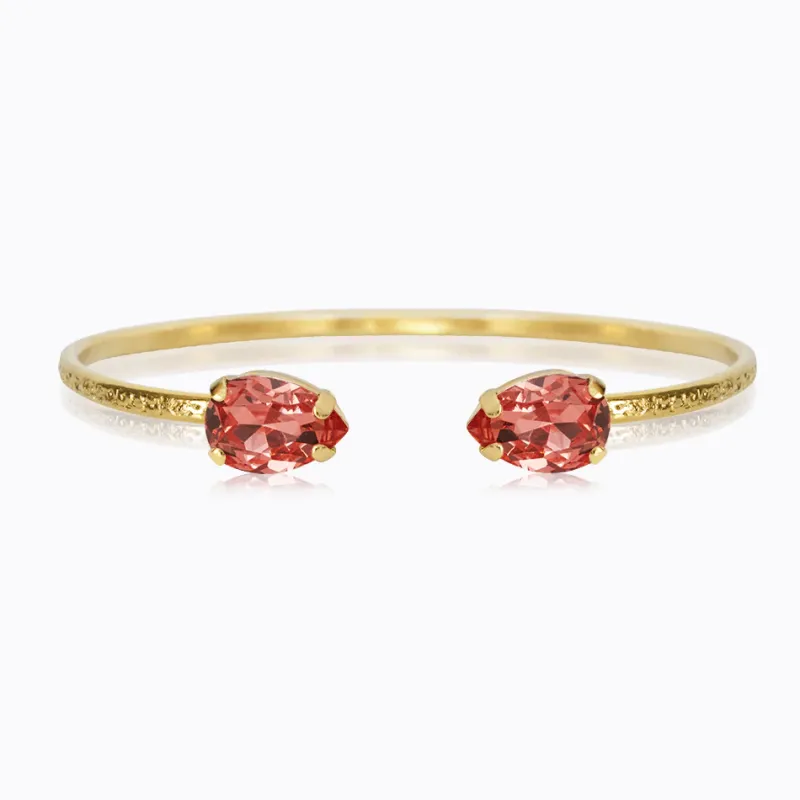 Caroline Svedbom Armband Caroline Svedbom Petite Drop Armband / Rose Peach (Guld)