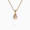 Caroline Svedbom Petite Drop Halsband / Light Silk (Guld)