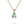 Caroline Svedbom Petite Drop Halsband / Chrysolite (Guld)