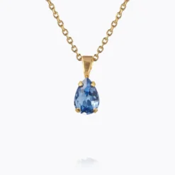 Caroline Svedbom Halsband Caroline Svedbom Petite Drop Halsband/ Lapis (Guld)