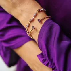 Caroline Svedbom Armband Caroline Svedbom Petite Navette Armband / Iris (Gold)