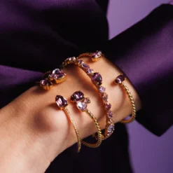 Caroline Svedbom Armband Caroline Svedbom Petite Navette Armband / Iris (Gold)