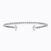 Caroline Svedbom Armband Caroline Svedbom Petite Navette Armband/ Crystal (Rhodium)