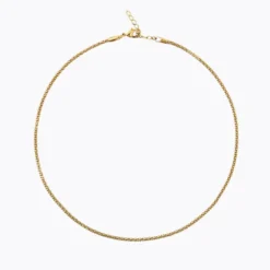 Caroline Svedbom Petite Rope Halsband (Guld)