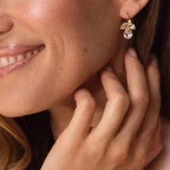Caroline Svedbom Petite Timo / Crystal (Guld)
