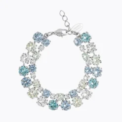 Caroline Svedbom Armband Caroline Svedbom Pomona Armband / Sea Breeze Combo (Rhodium)