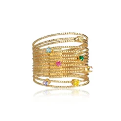 Caroline Svedbom Rainbow Ring / Guld