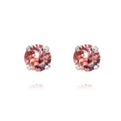 Caroline Svedbom Örhängen Classic Stud Light Rose (Rhodium)