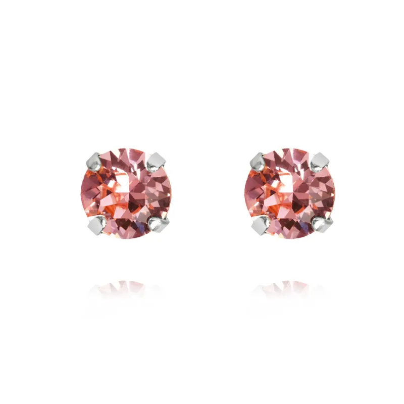 Caroline Svedbom Örhängen Classic Stud Light Rose (Rhodium)