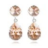 Caroline Svedbom Örhängen Classic Drop Vintage Rose (Rhodium)
