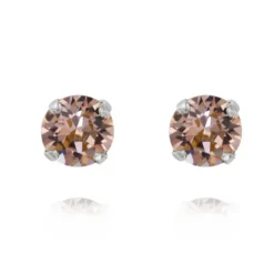Caroline Svedbom Örhängen Classic Stud Vintage Rose (Rhodium)