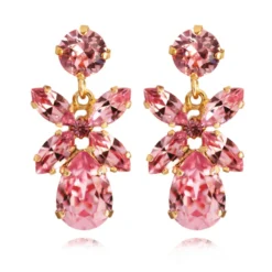 Caroline Svedbom Örhängen Mini Dione Light Rose (Guld)