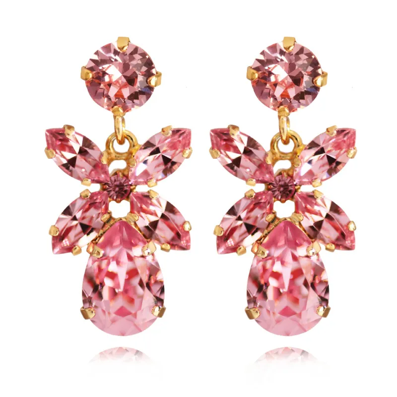 Caroline Svedbom Örhängen Mini Dione Light Rose (Guld)