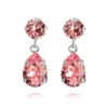 Caroline Svedbom Örhängen Mini Drop Light Rose (Rhodium)