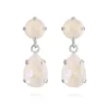 Caroline Svedbom Örhängen Mini Drop Light DeLite (Rhodium)