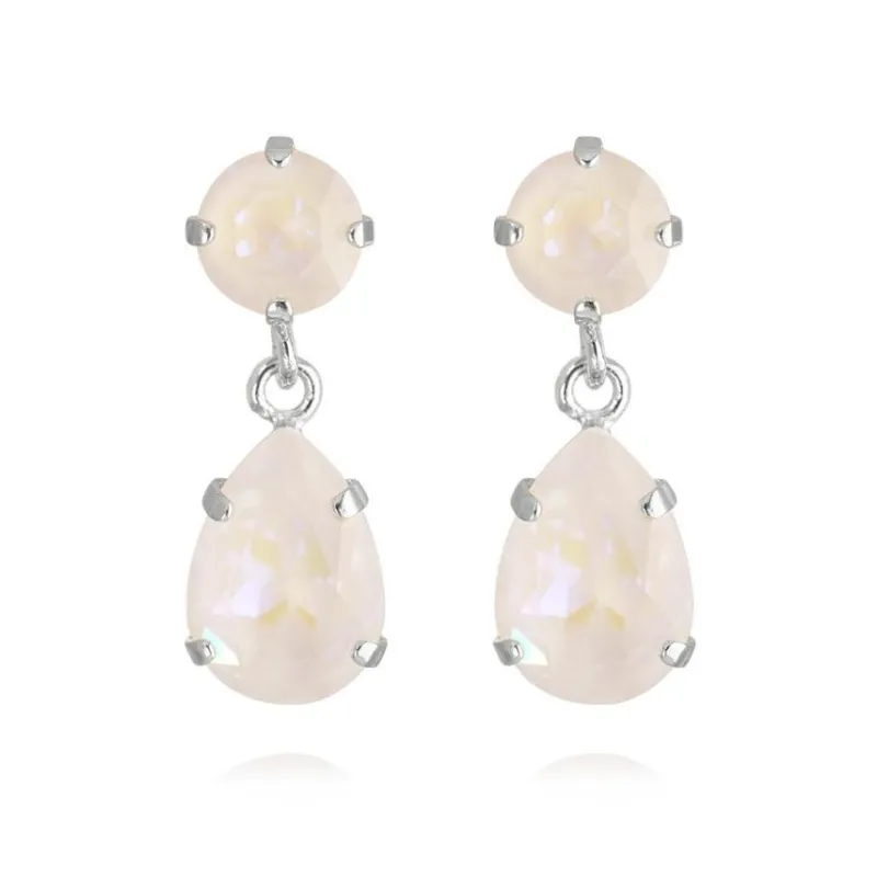 Caroline Svedbom Örhängen Mini Drop Light DeLite (Rhodium)