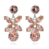 Caroline Svedbom Örhängen Mini Dione Vintage Rose (Rhodium)