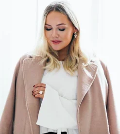 Caroline Svedbom Örhängen Mini Dione Crystal (Guld)
