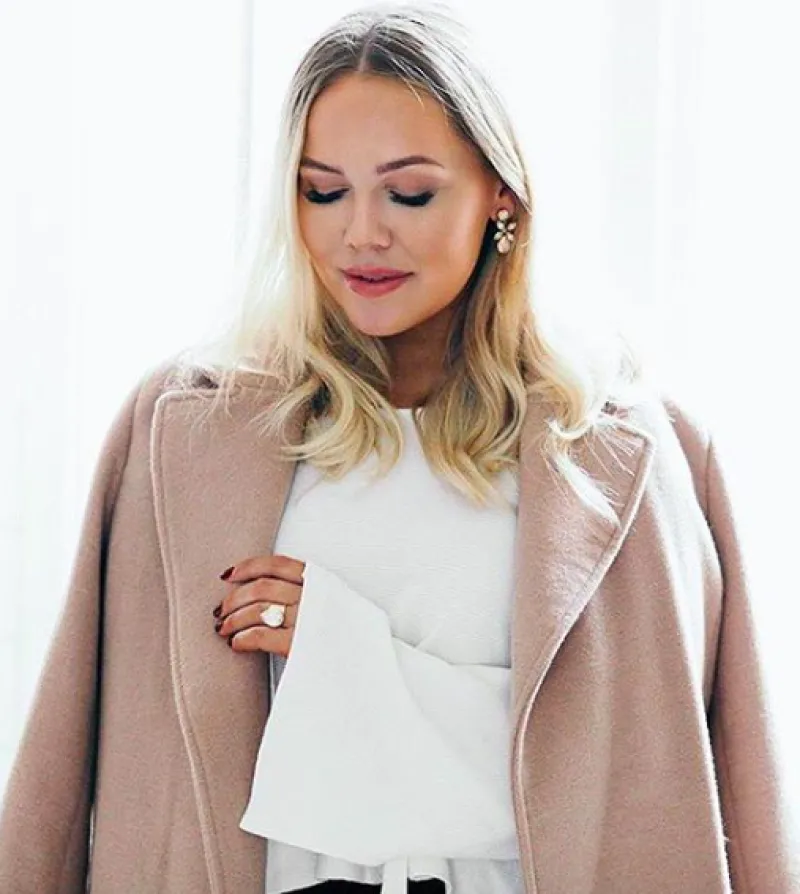 Caroline Svedbom Örhängen Mini Dione Crystal (Guld)