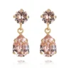 Caroline Svedbom Örhängen Mini Drop Vintage Rose (Guld)