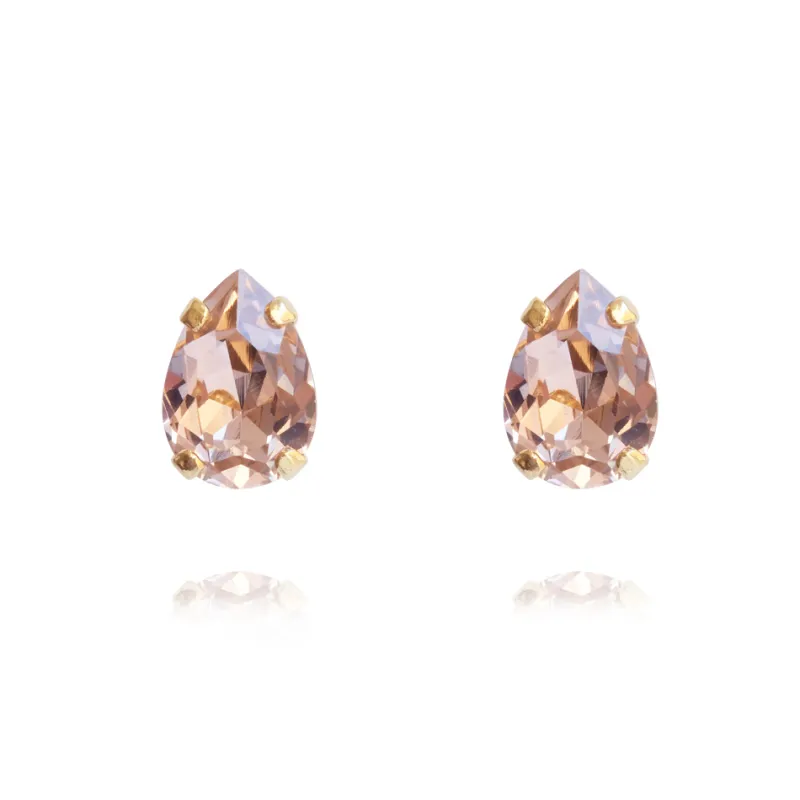 Caroline Svedbom Örhängen Petite Drop Stud Vintage Rose (Guld)