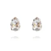Caroline Svedbom Örhängen Petite Drop Stud Crystal (Rhodium)